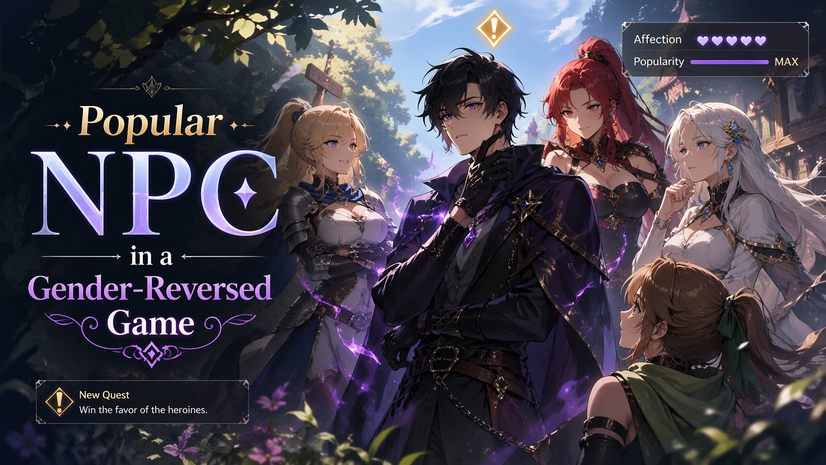 Popular NPC in a Gender-Reversed Game