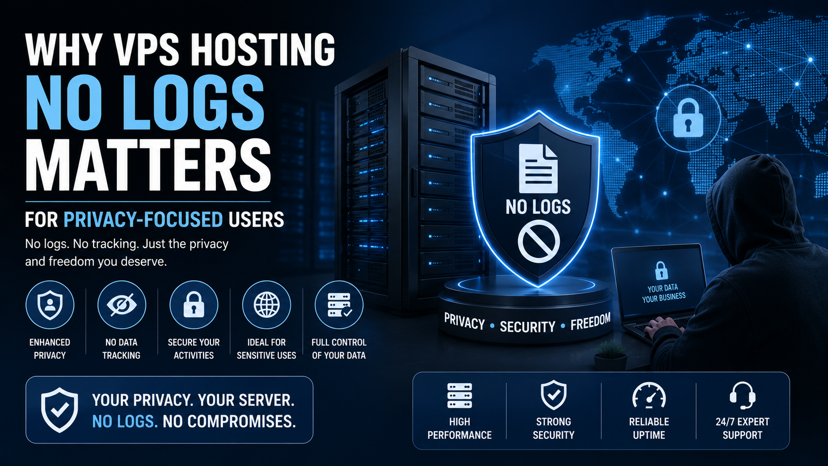 Why vps hosting no logs Matters for Privacy-Focused Users