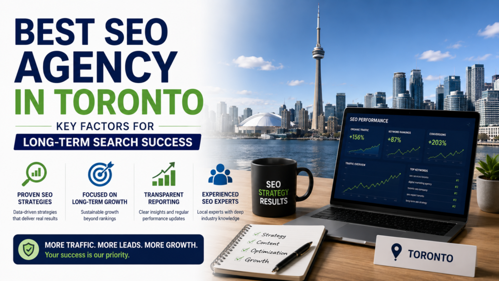 Best SEO Agency in Toronto: Key Factors for Long-Term Search Success
